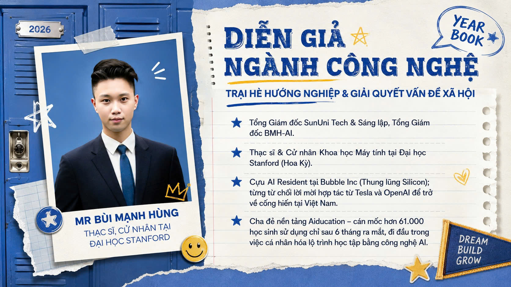 Diễn giả ngành công nghệ — Mr Bùi Mạnh Hùng